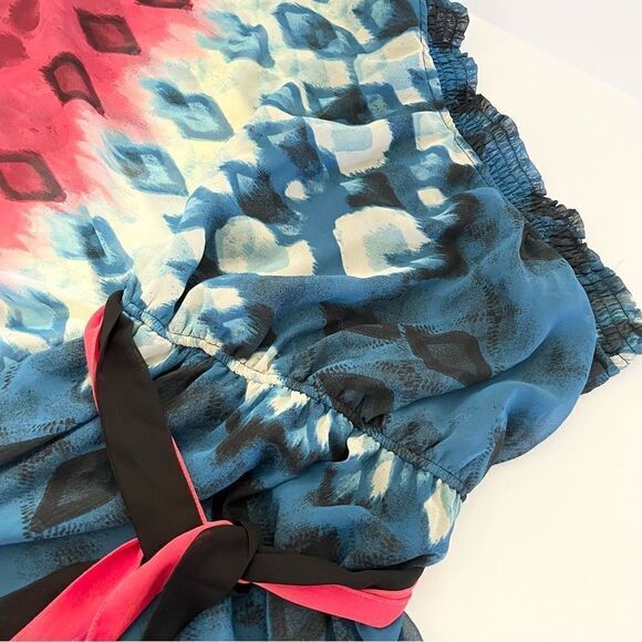 Twenty-Six Women’s Cold Shoulder Belted Maxi Dress Size 3 - Picture 8 of 9